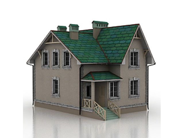 Free House 3 N3 3D model_2 For Architecture 3Ds Max Model Download